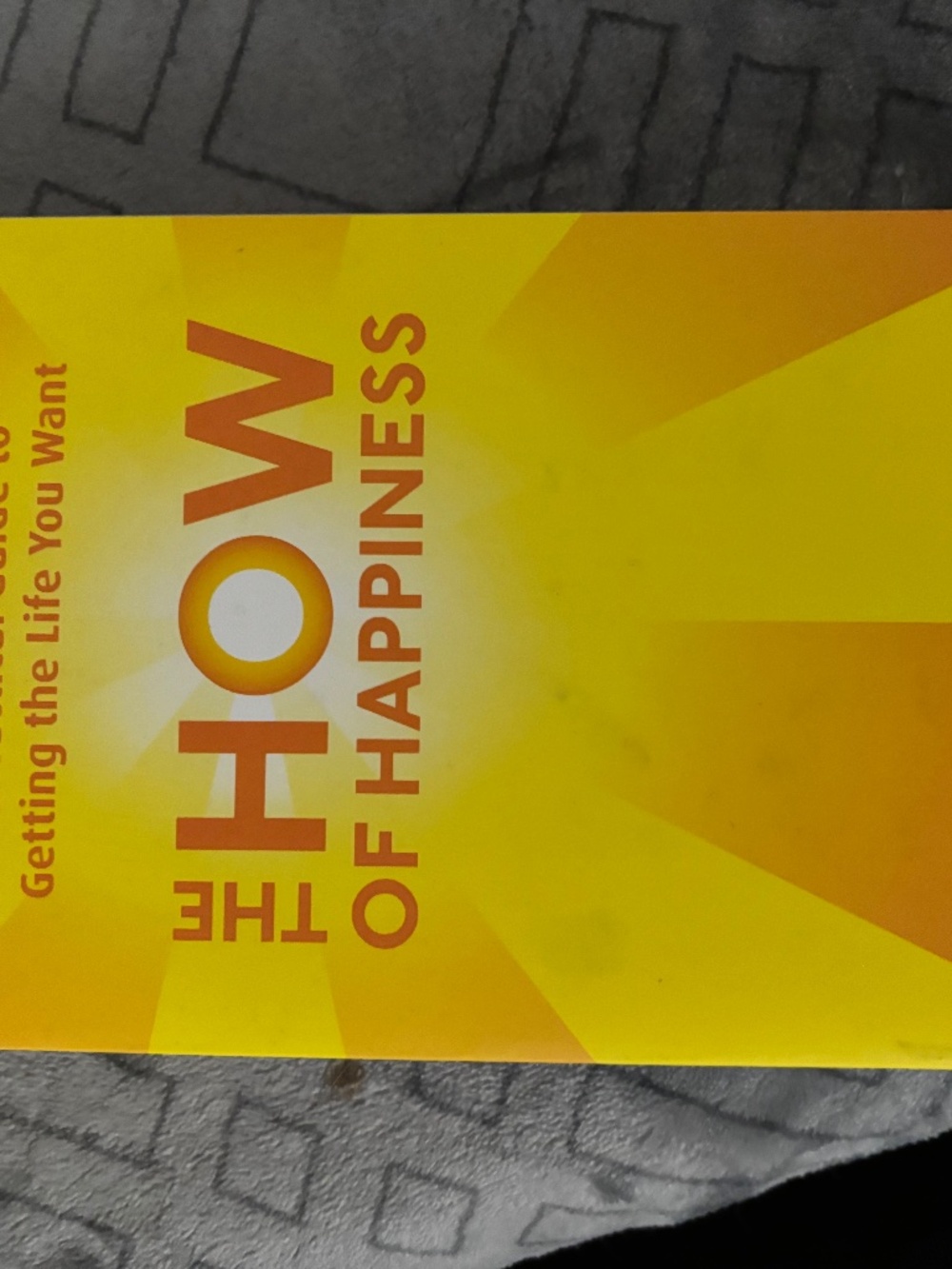 The how of happiness book new